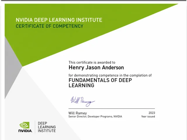 NVIDIA Deep Learning Institute: Fundamentals of Deep Learning